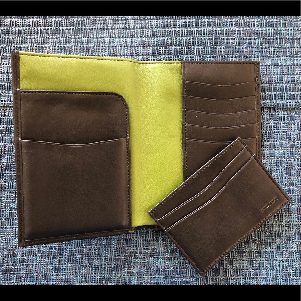 Centurion Men’s Passport Holder + Slim Wallet